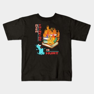 Overthinking alien Kids T-Shirt